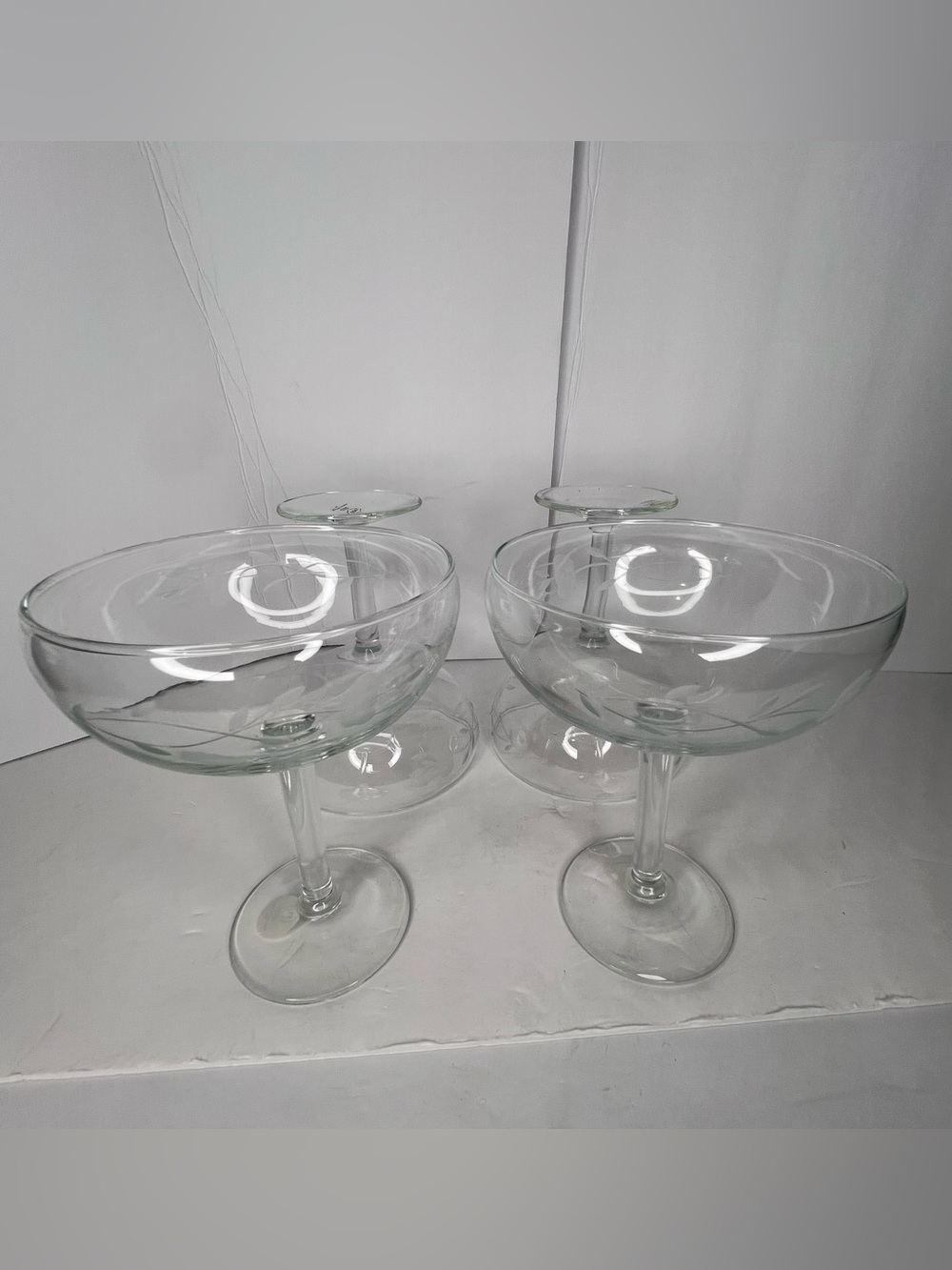 New Princess House Princess Heritage Margarita Glasses (set 4) 3650
